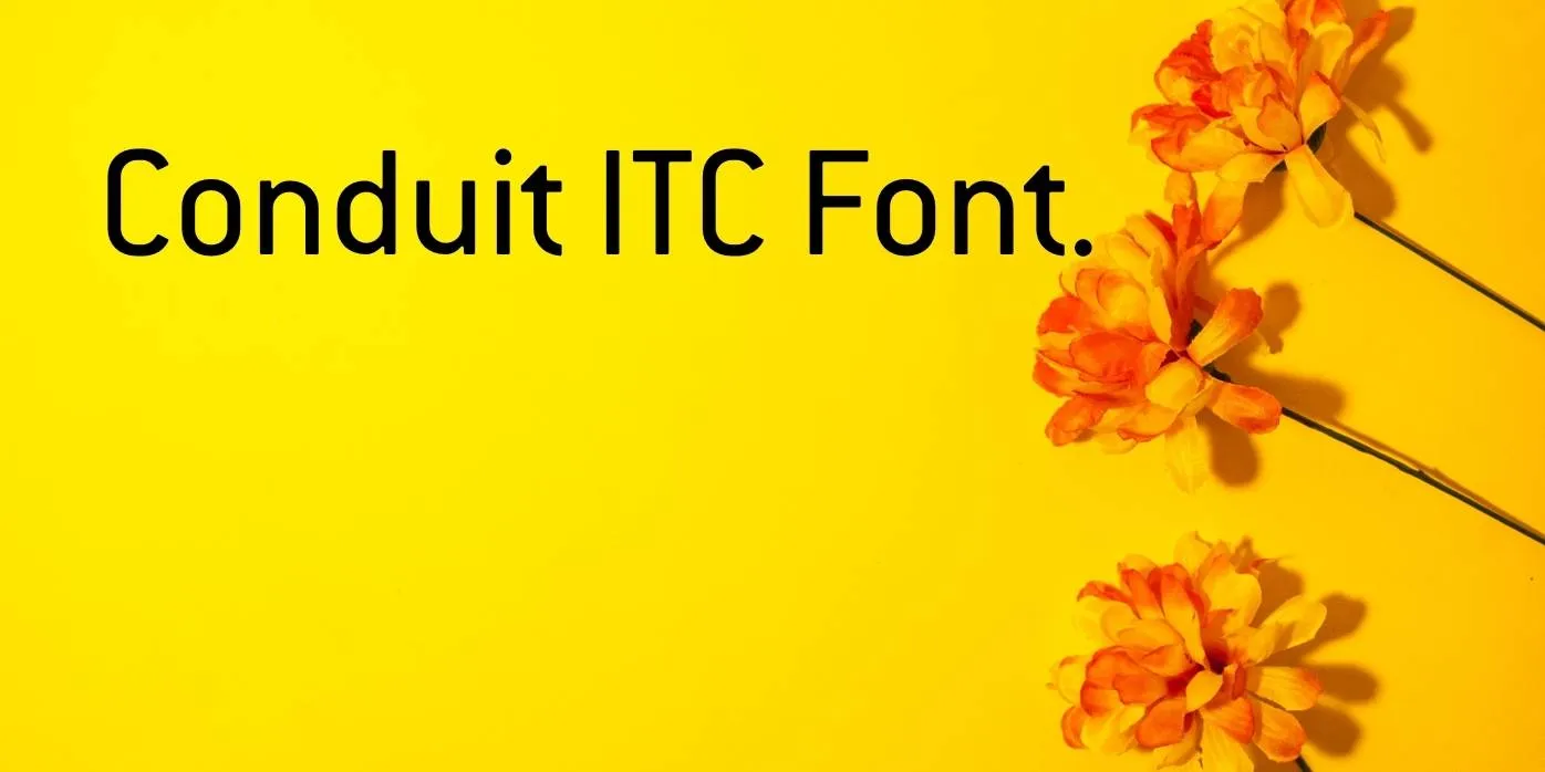 Conduit ITC Font Free Download