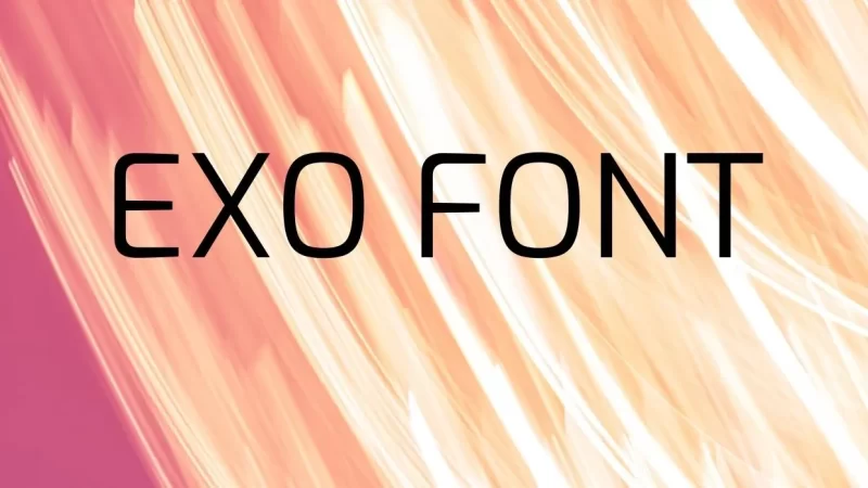 Exo Font Free Download