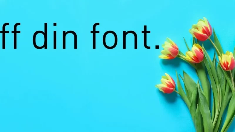 FF Din Font Free Download