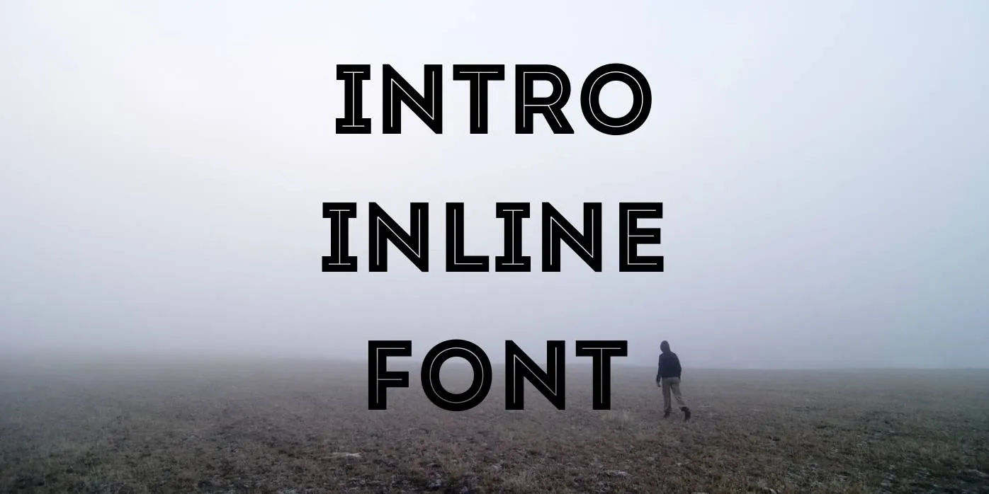 Intro Inline Font Free Download