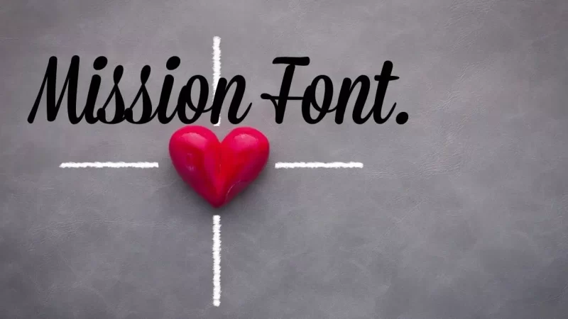 Mission Font Free Download