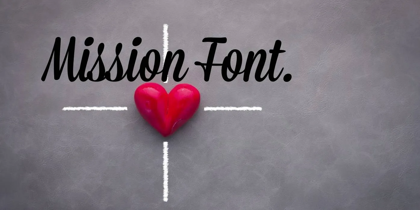 Mission Font Free Download