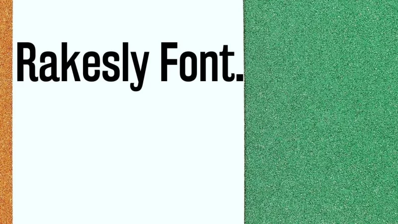 Rakesly Font Free Download