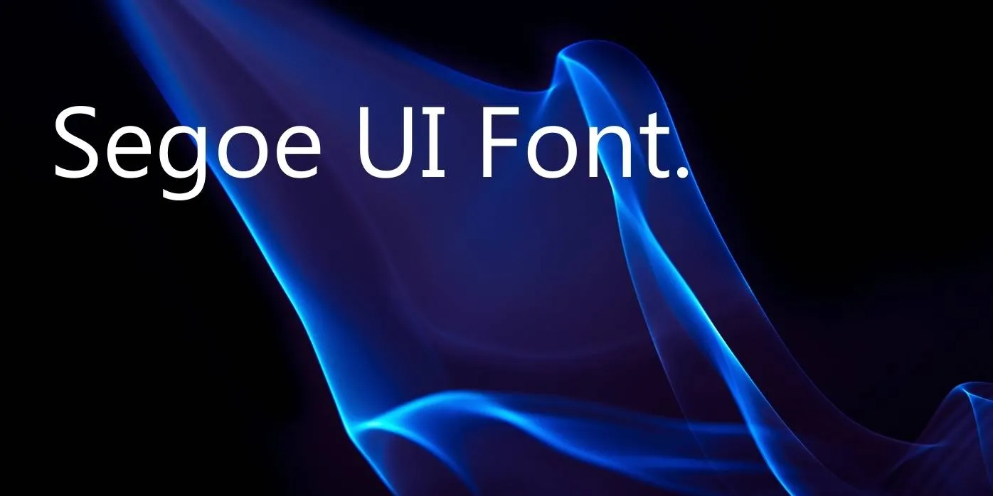 Segoe UI Font Free download