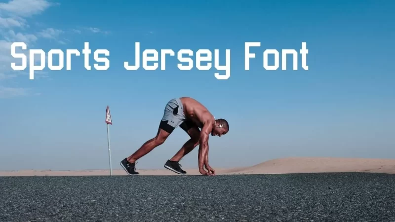 Sports Jersey Font Free Download