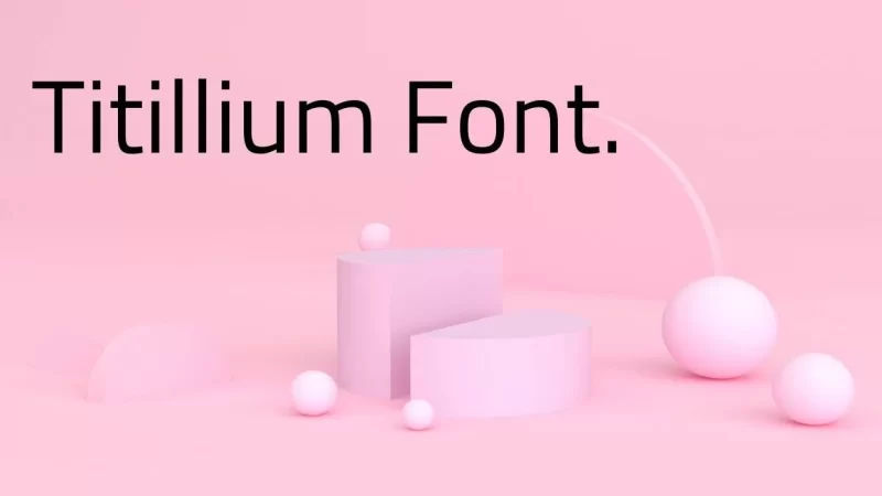 Titillium Font Free Downlaod