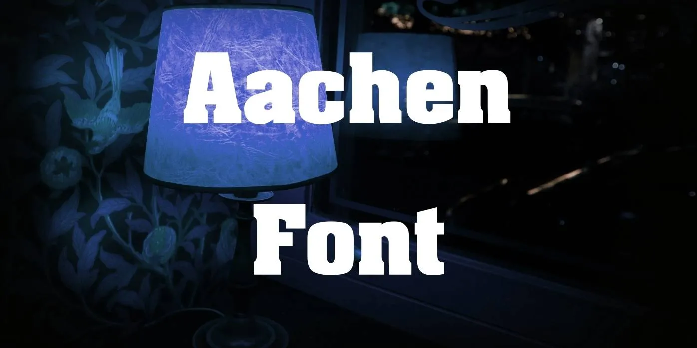 Aachen Font Free Download