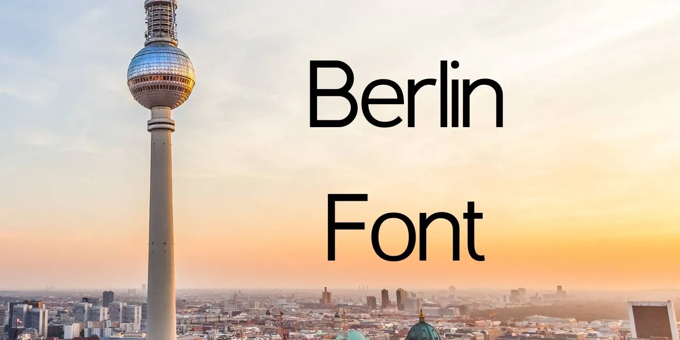 Berlin Font Free Download