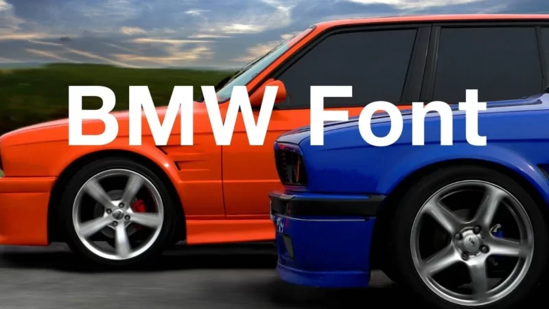 BMW Font Free Download