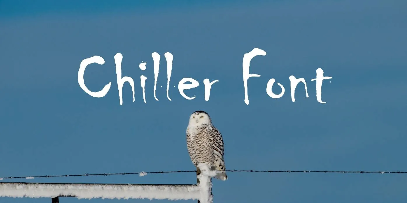 Chiller Font Free Download