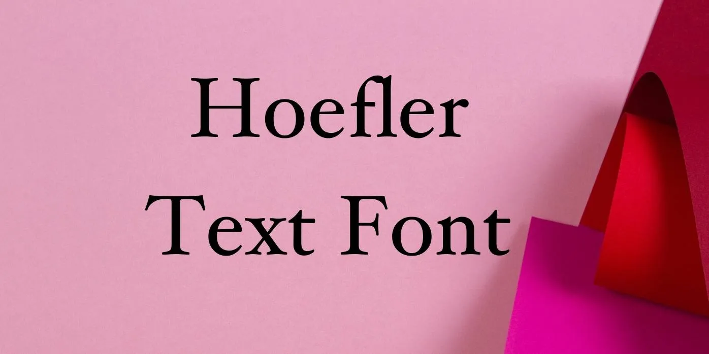 Hoefler Font Free Download