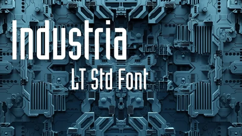 Industria LT Std Font Free Download