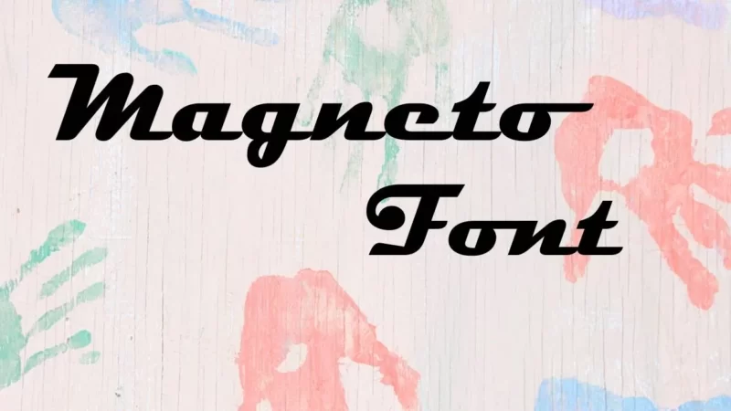 Magneto Font Free Download