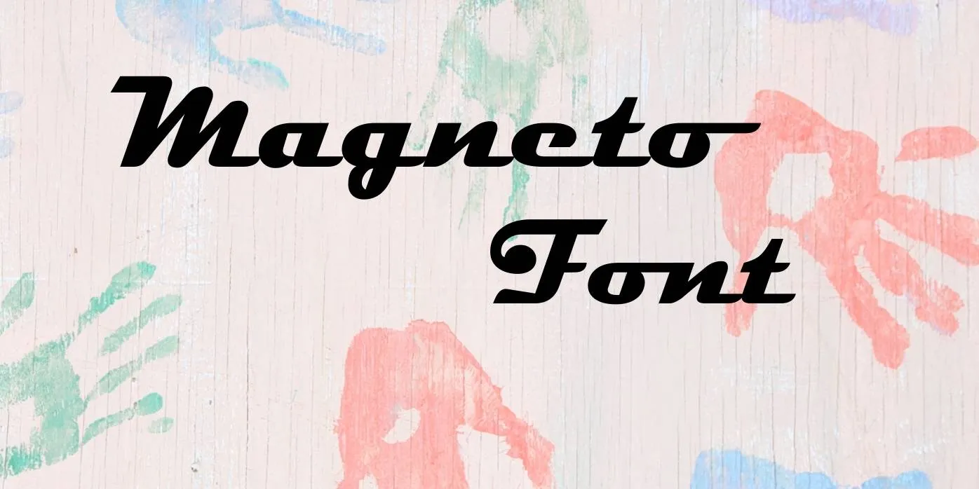 Magneto Font Free Download