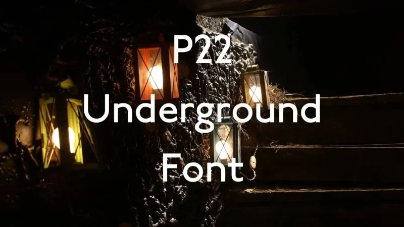 P22 Underground Font Free Download