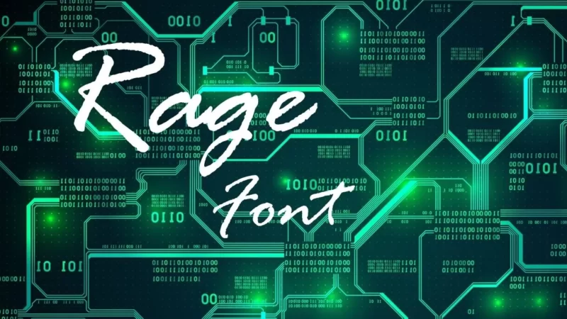 Rage Font Free Download