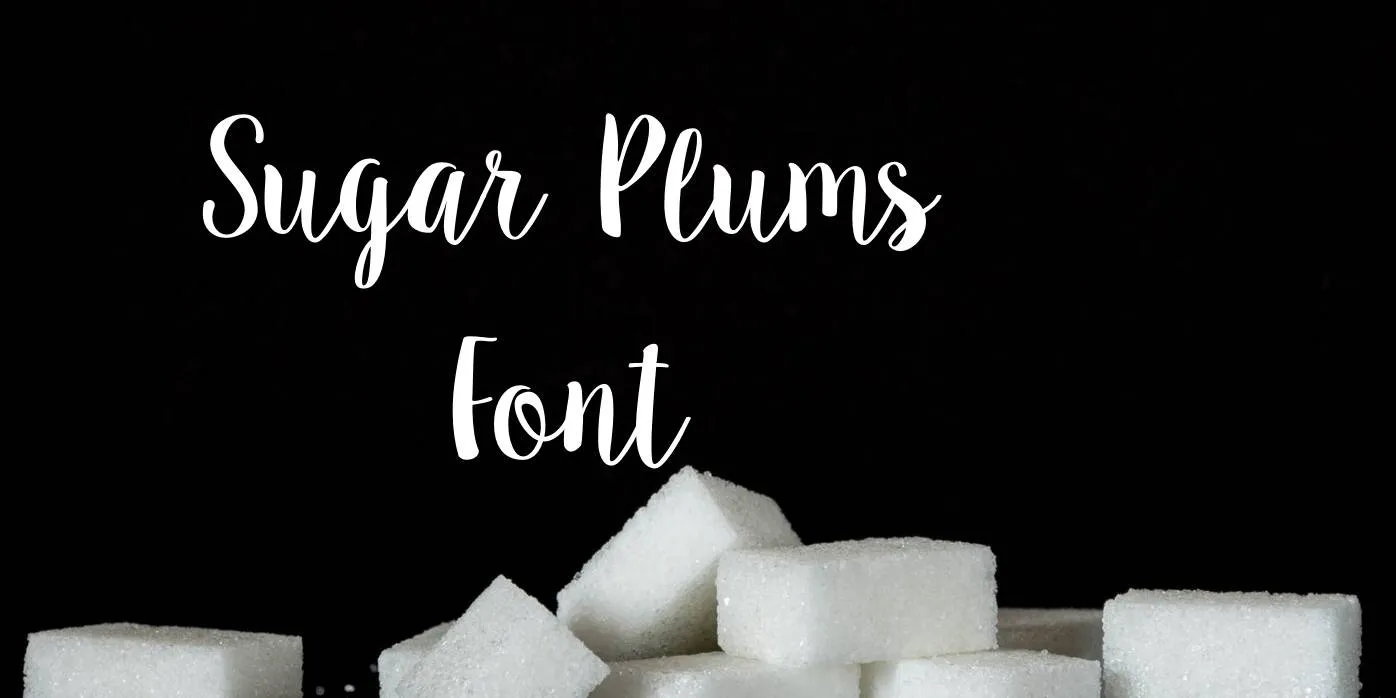 Sugar Plums Font Free Download