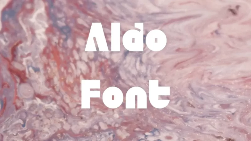 Aldo Font Free Download