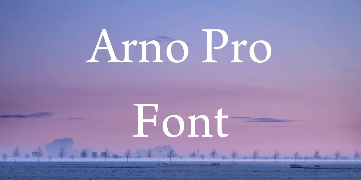 Arno Pro Font Free Download