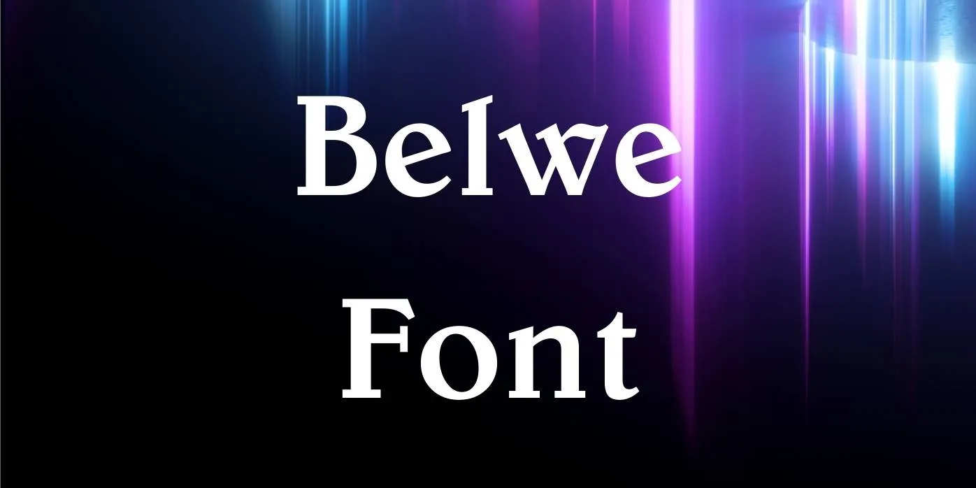 Belwe Font Free Download