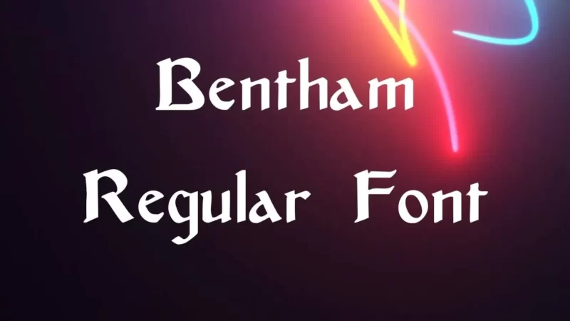 Bentham Regular Font Free Download