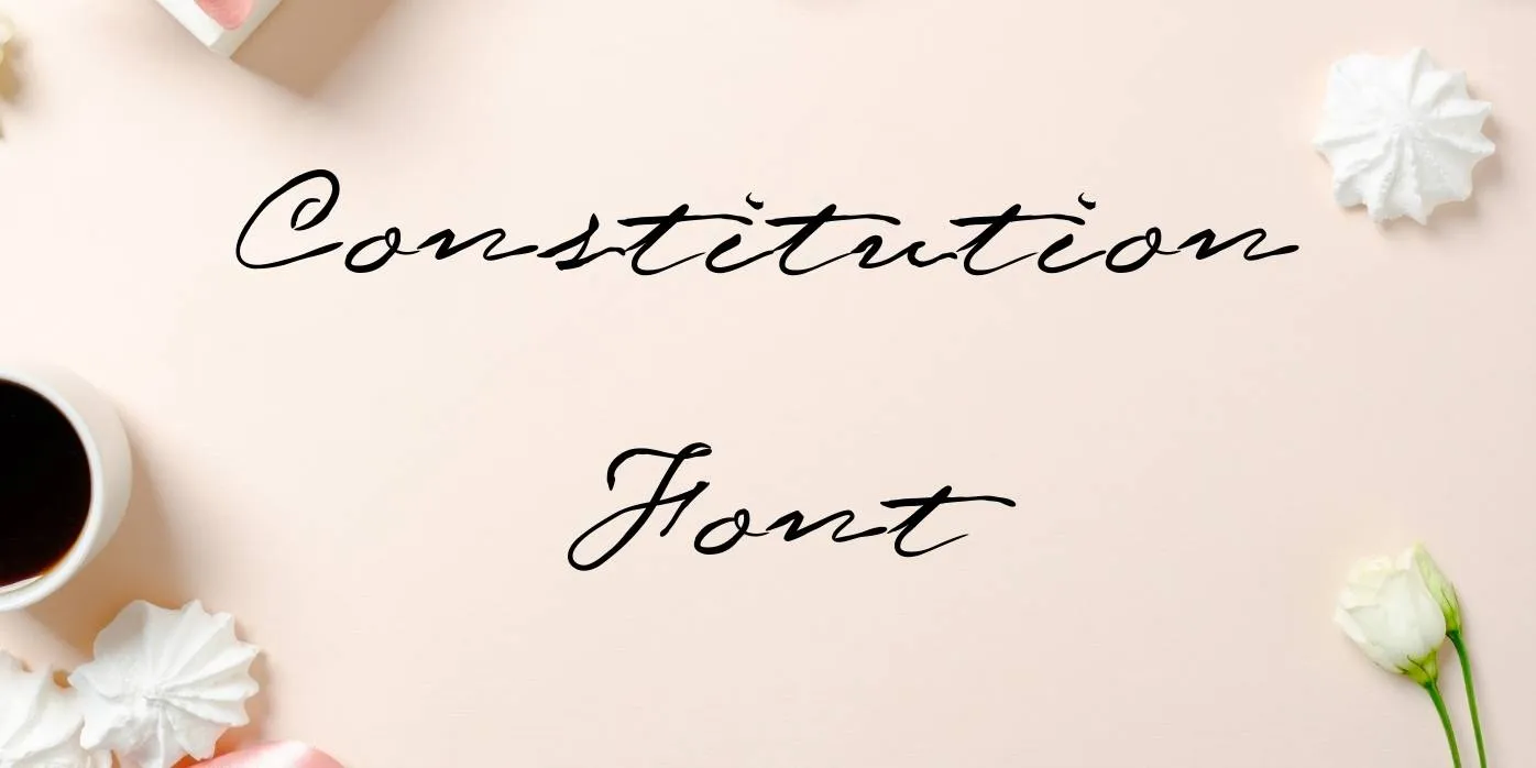 Constitution Font Free Download