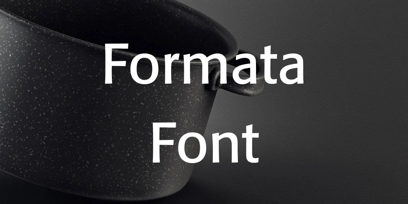 Formata Font Free Download