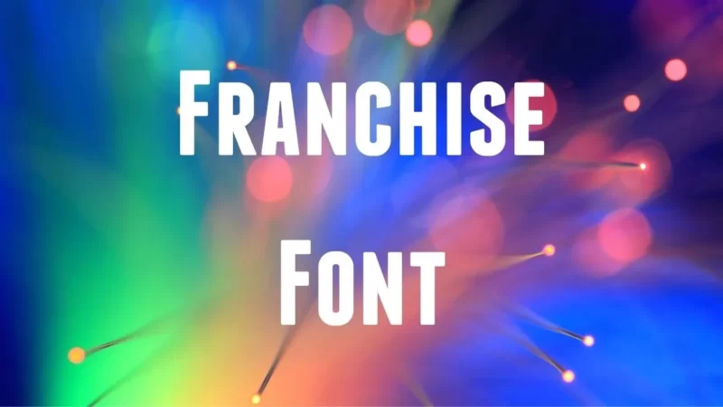 Franchise Font Free download