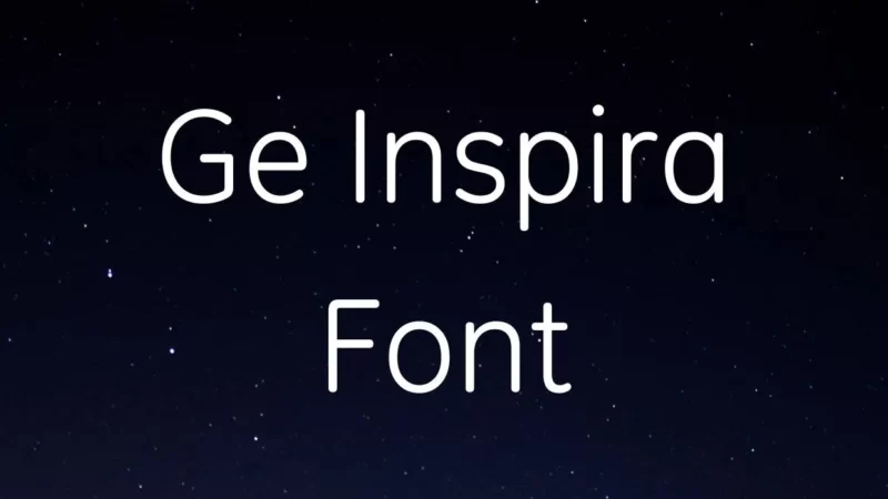 Ge Inspira Font Free Download