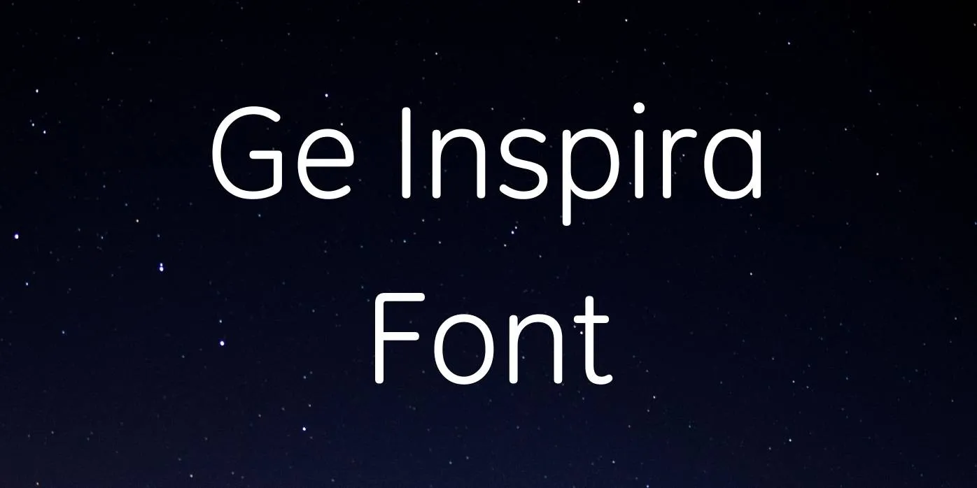 Ge Inspira Font Free Download