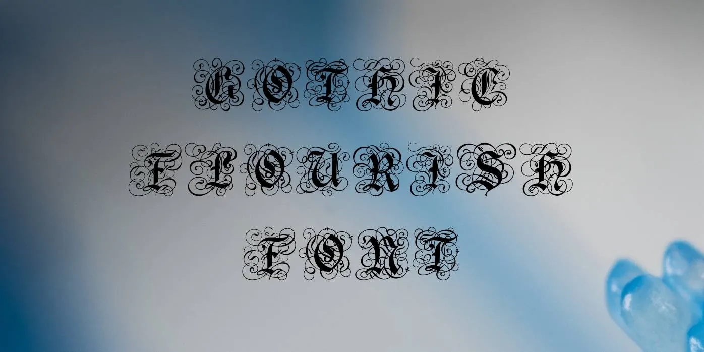 Gothic Flourish Font Free Download