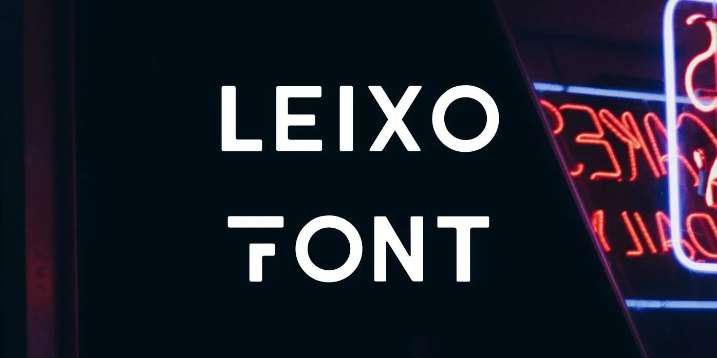 Leixo Font Free Download