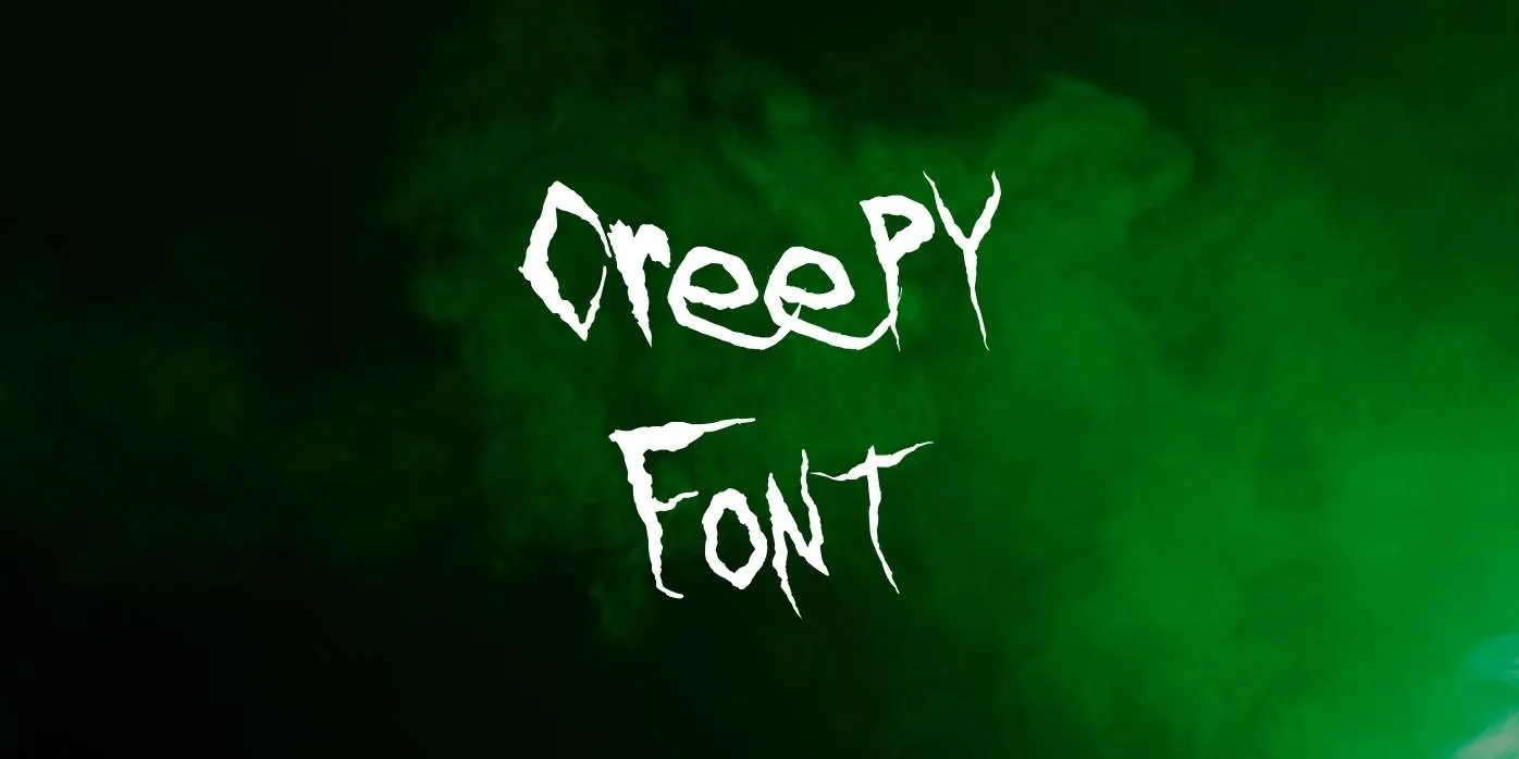 Creepy Font Free Download