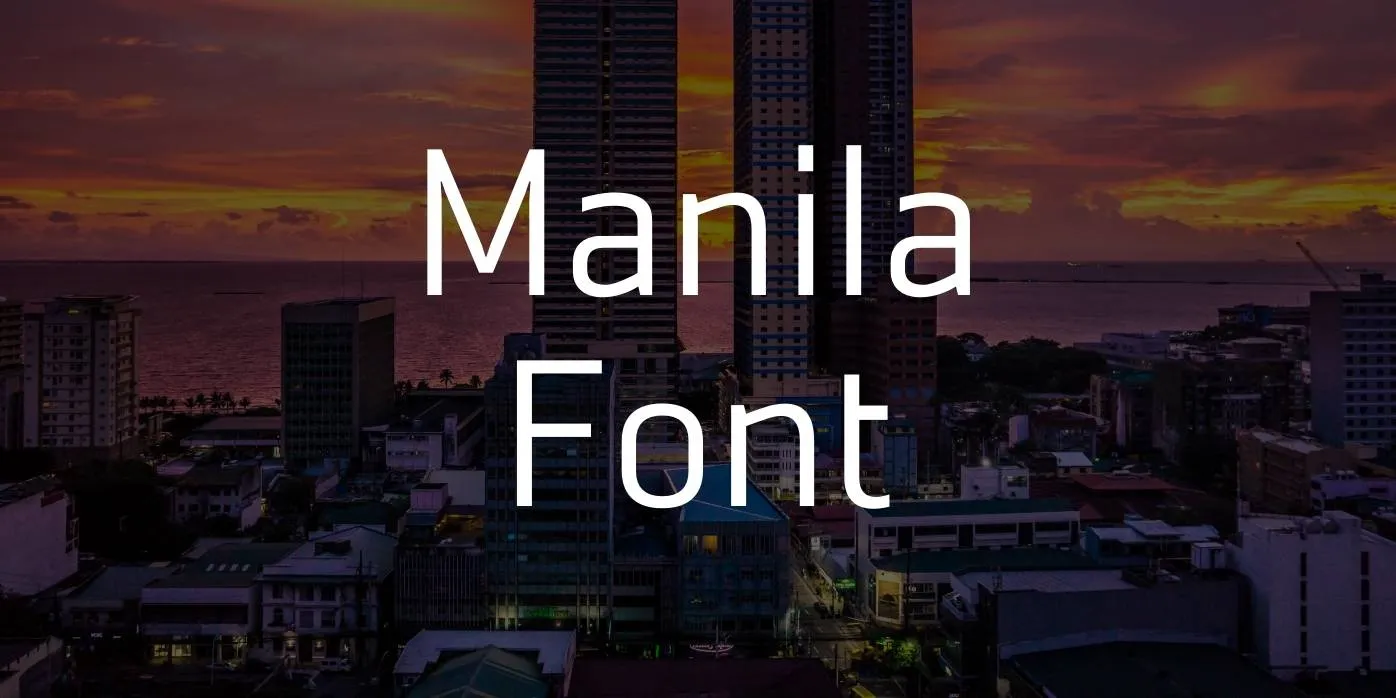 Manila Font Free Download