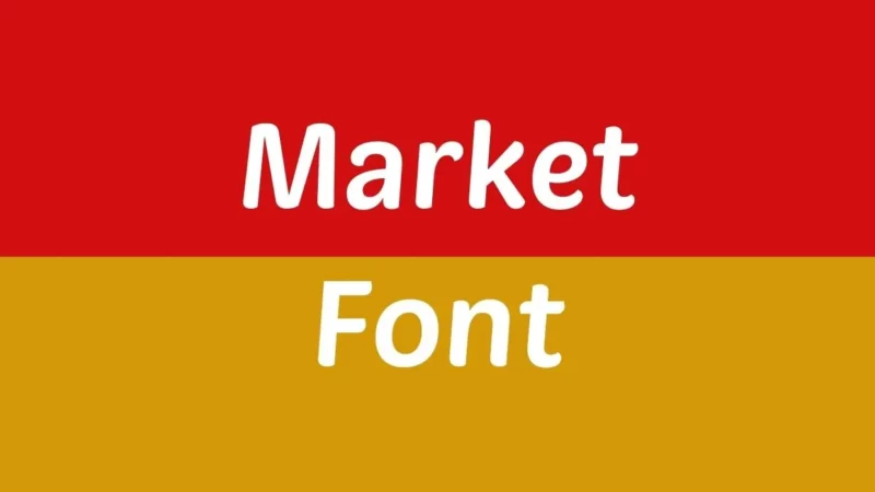 Market Font Free Download