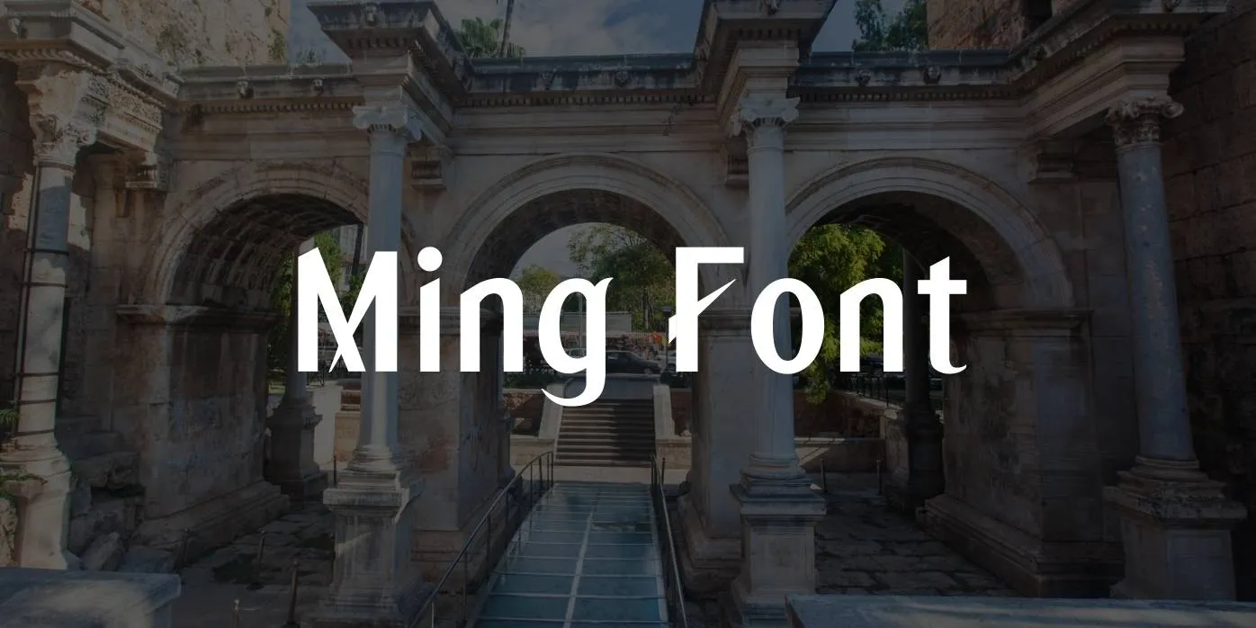 Ming Font Free Download