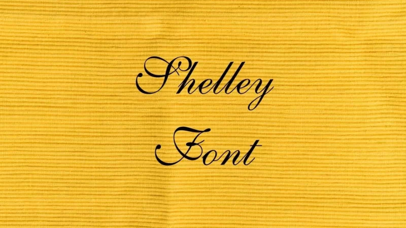 Shelley Font Free Download