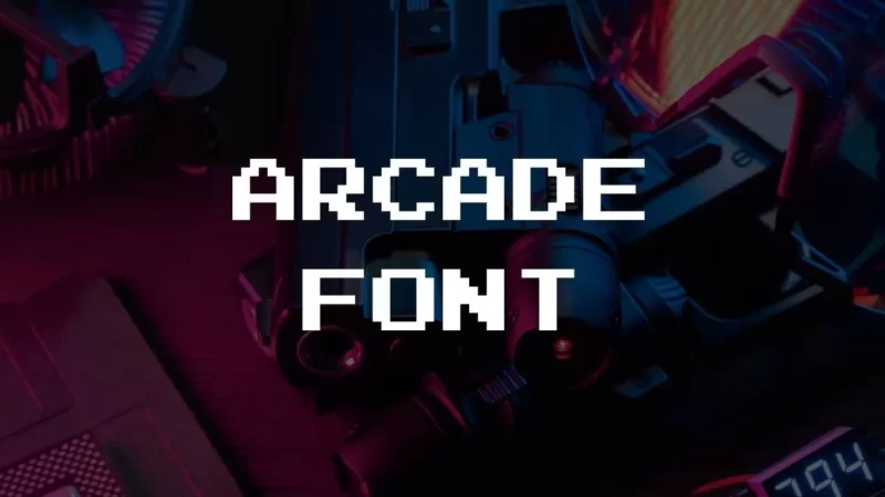 Arcade Font Free Download