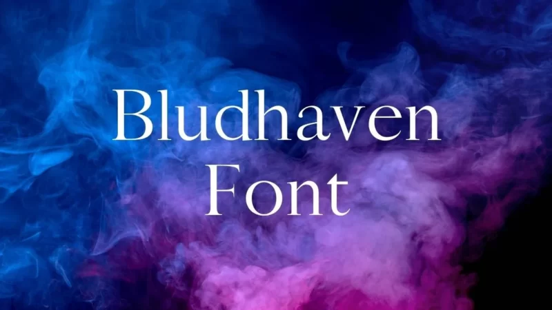 Bludhaven Font Free Download