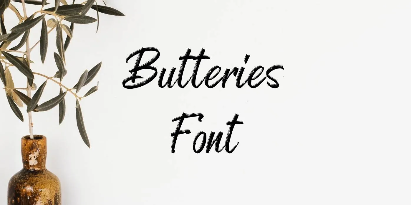 Butteries Font Free Download