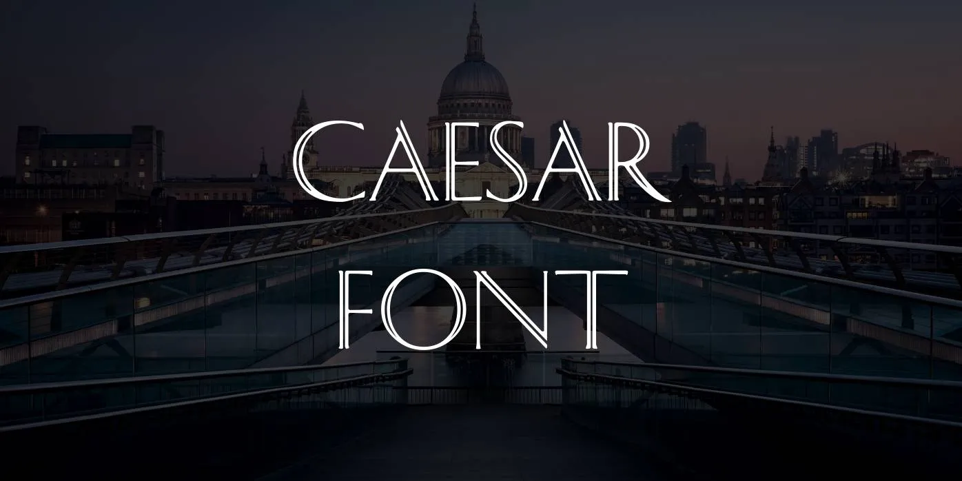 Caesar Font Free Download