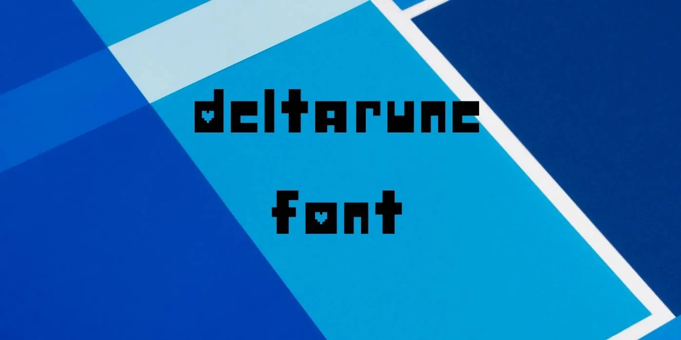 Deltarune Font Free Download