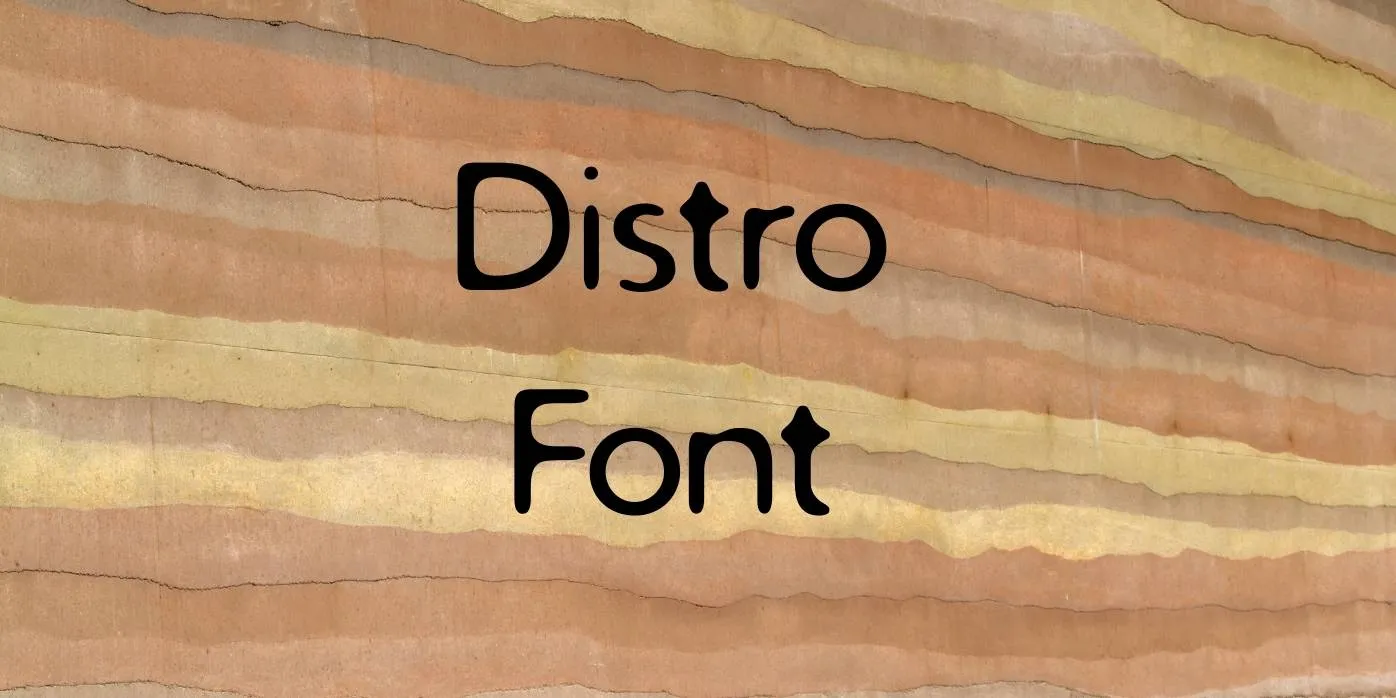 Distro Font Free Download