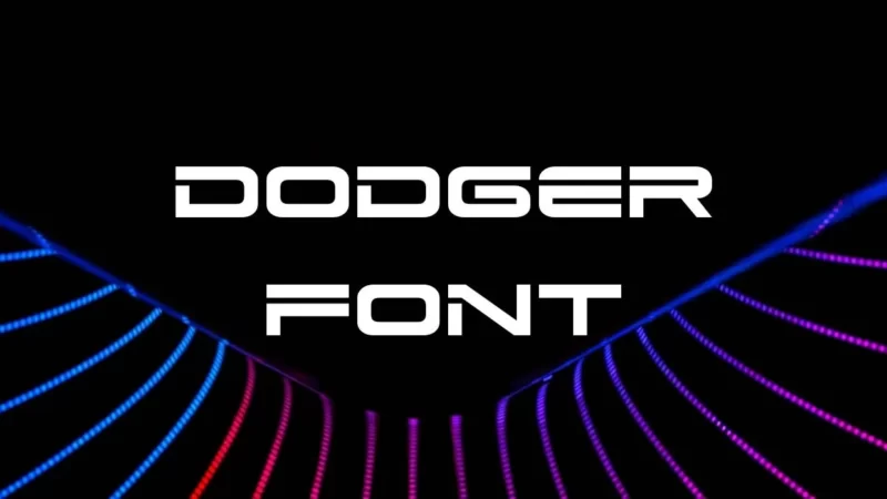 Dodger Font Free Download