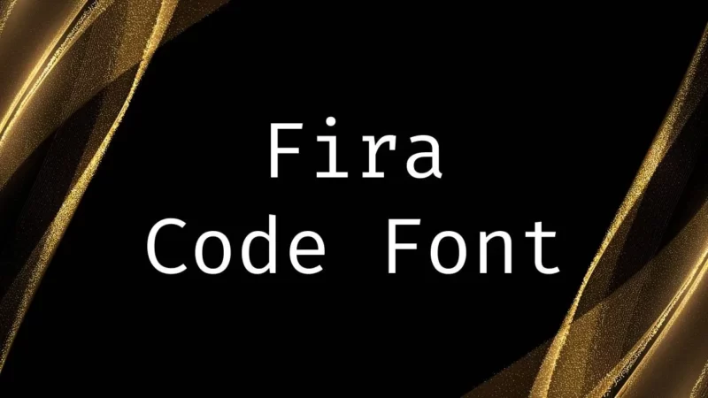 Fira Code Font Free Download