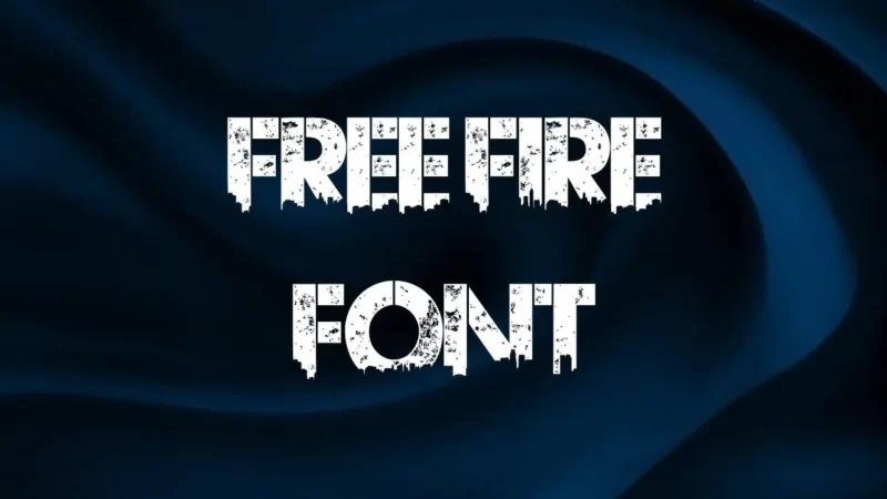 Free Fire Font Free Download