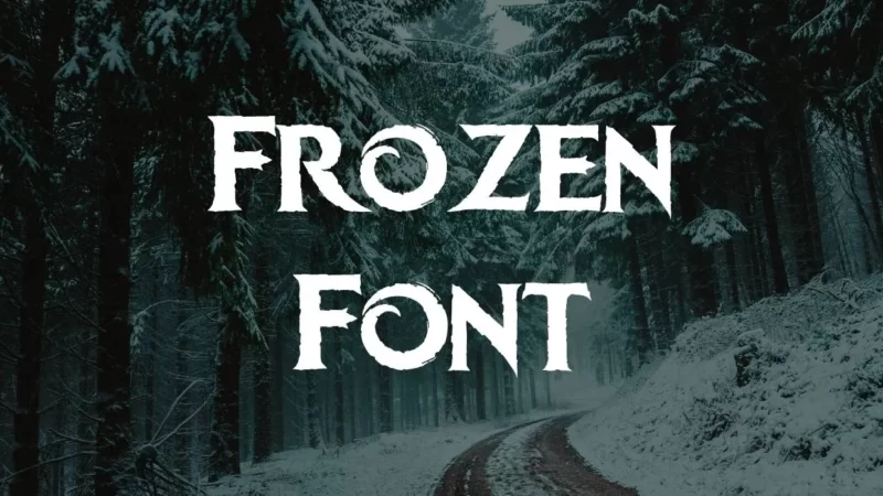 Frozen Font Free Download