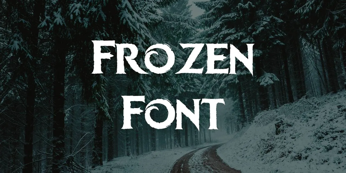 Frozen Font Free Download