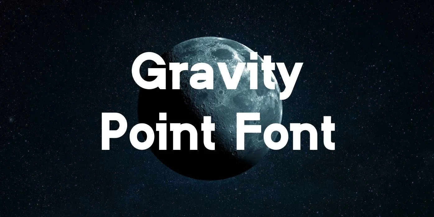 Gravity Point Font Free Download