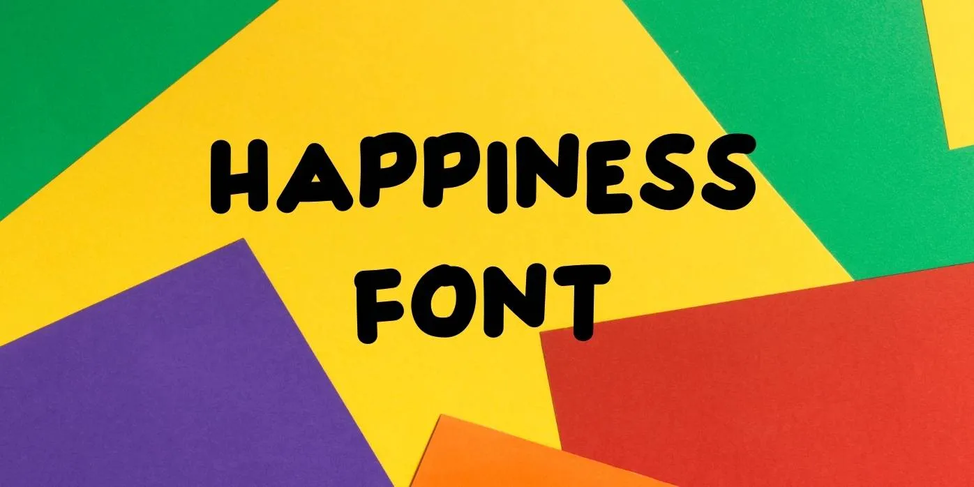 Happiness Font Free Download